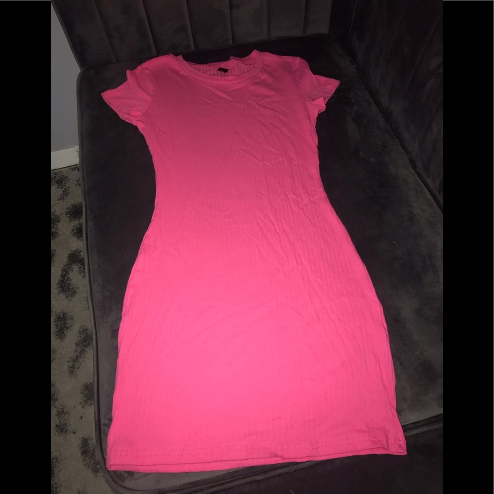 Shein, xs, hot pink dress